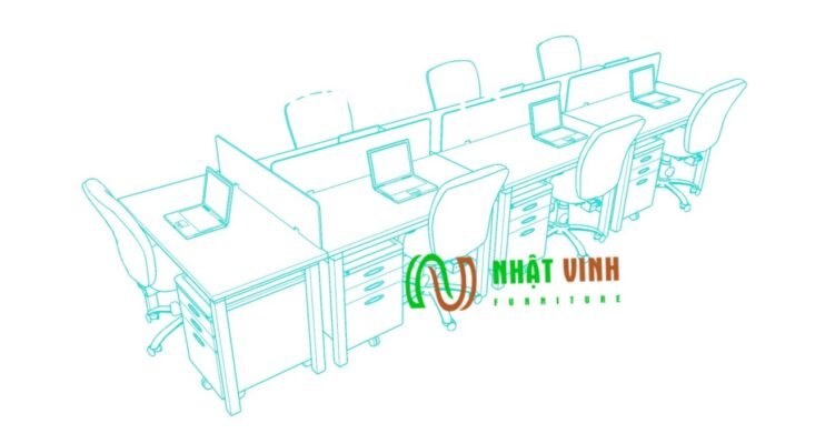 Thiết kế bàn làm việc theo yêu cầu đẹp chất lượng
