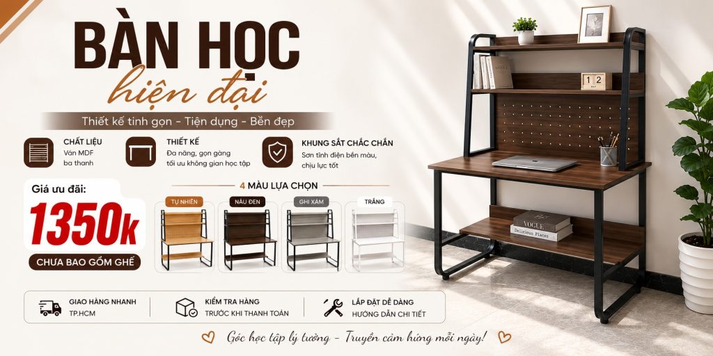 Bàn học cho bé